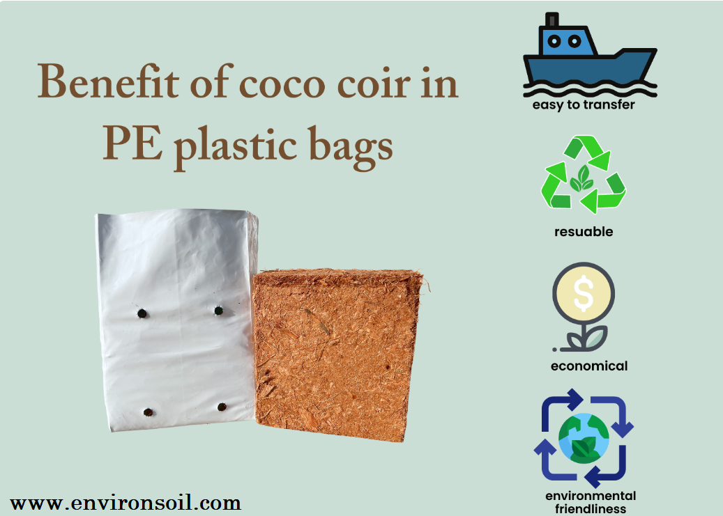 Rectangular HDPE Coir Pith Grow Bag at Rs 75/piece in Madurai | ID:  22326065433